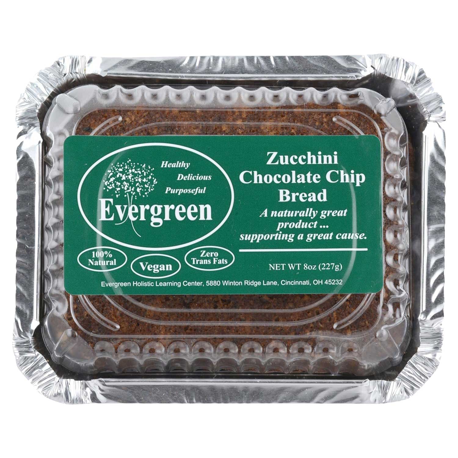 詩「糧」 Evergreen Holistic Foods Vegan Chocolate Chip Zucchini Bread - 16