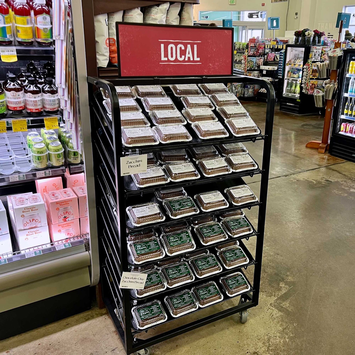 Evergreen Holistic Foods Vegan Zucchini Bread - 16 / 8oz packs