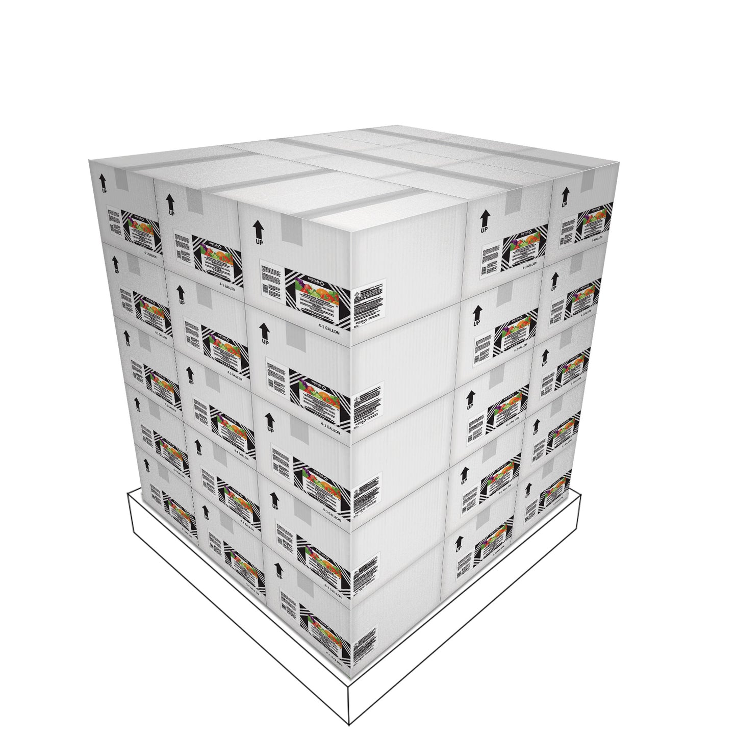 Antibacterial Liquid Produce Cleaner Case - (Qty 4) 1 gallon - 100% Natural