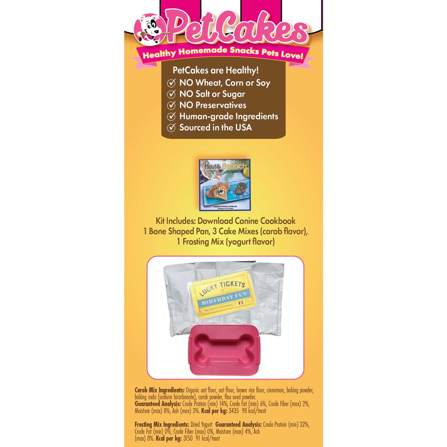PetCakes - Complete Baking Kit for Dogs