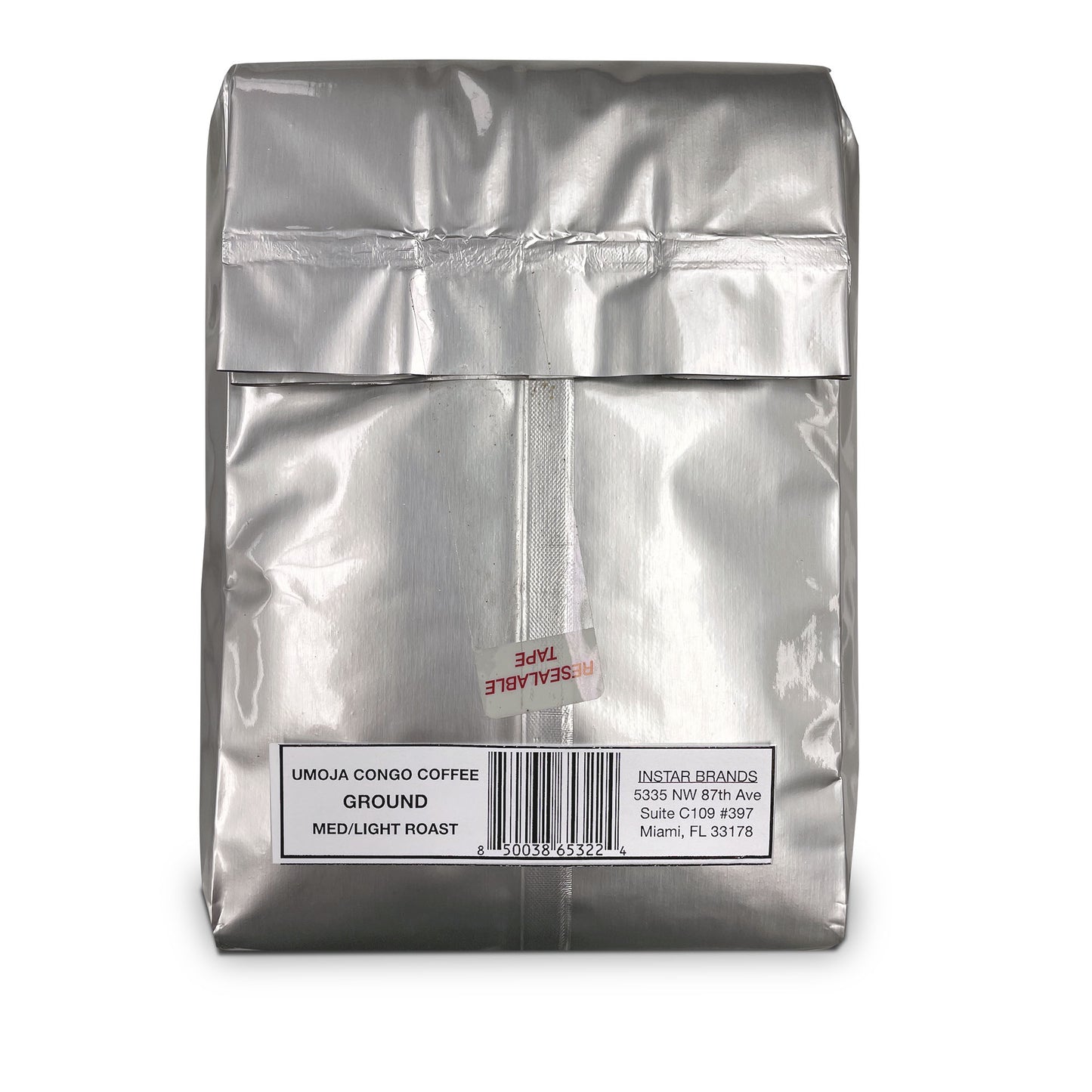 Umoja Premium Select African (Congo) Coffee - 1 kg (2.2 Lb) Ground