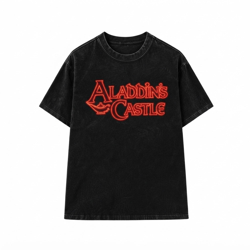 Aladdin's Castle Official Relaunch T-shirt (Made in America)