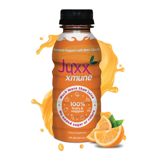 Juxx - Xmune Juice with Wellmune - 4 Pack of 8oz bottles