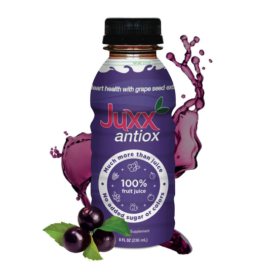 Juxx - Antiox Juice with MegaNatural-BP - 4 Pack of 8oz bottles