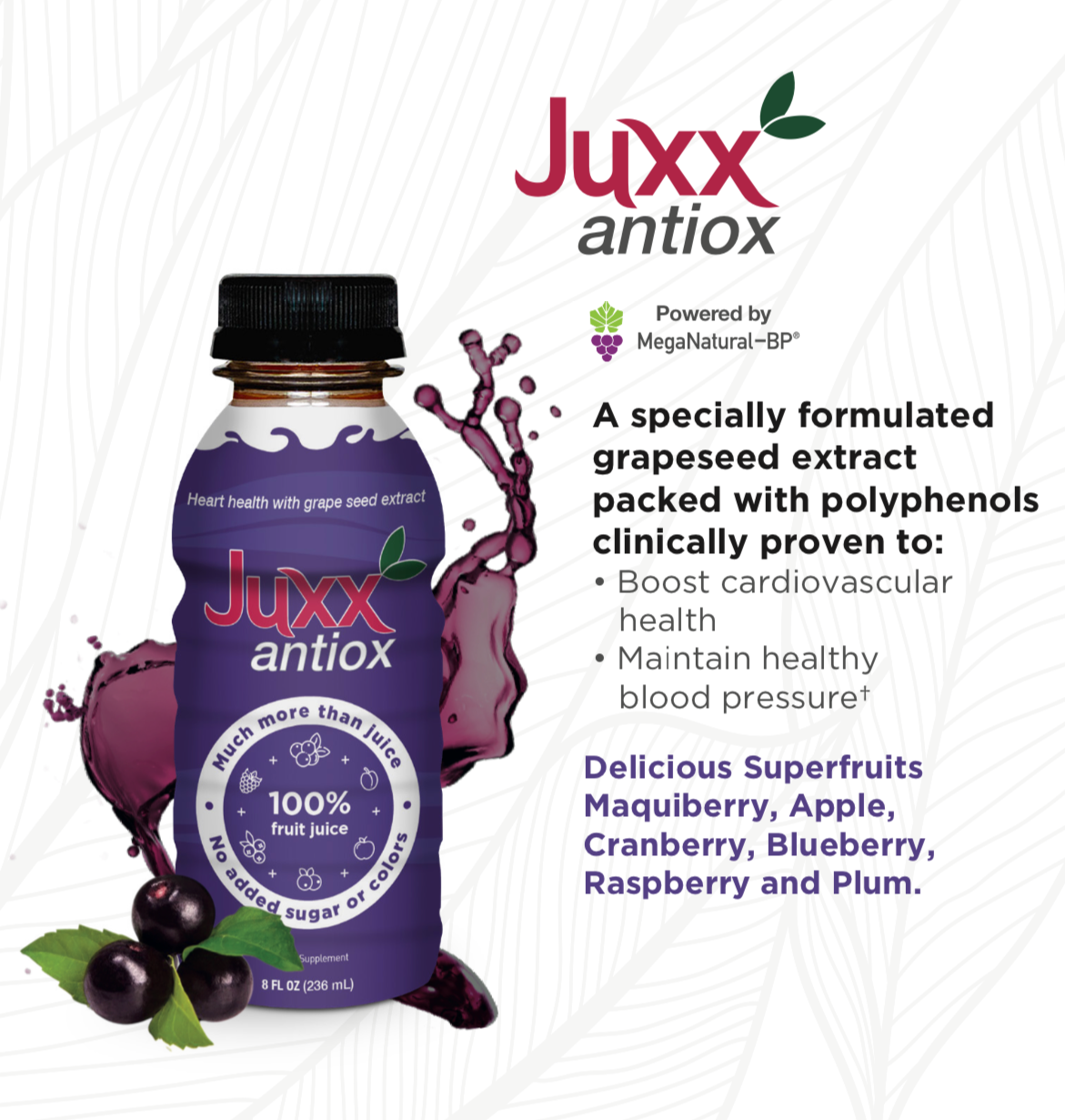 JUXX Pallet - Antiox Juice with MegaNatural-BP