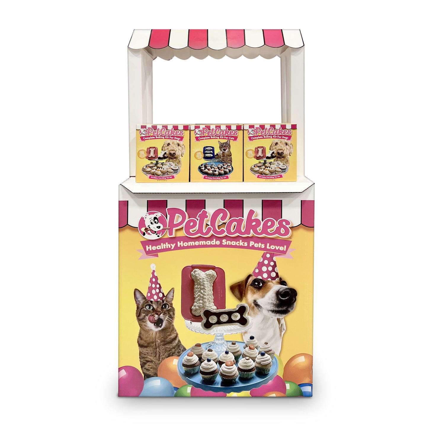 PetCakes Dog & Cat Shipper - Complete Baking Kit for Dogs & Cats - 3 Shipper Min